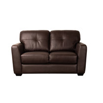 2 leather best sale seater sofa